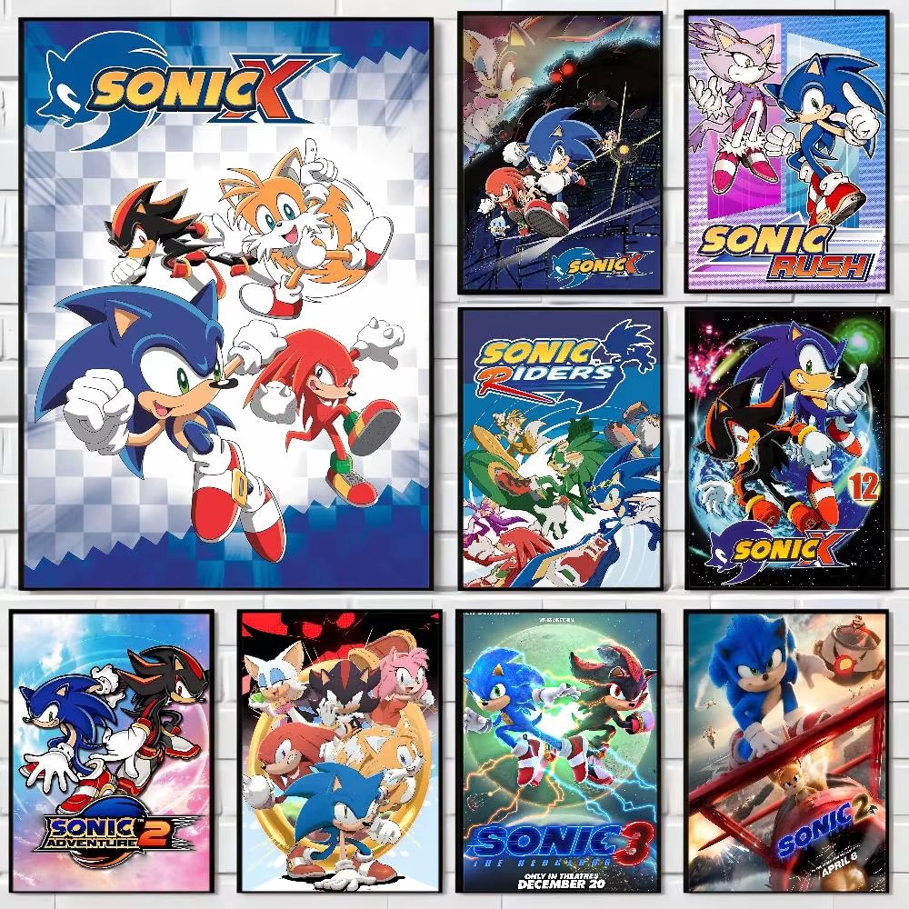 Photo Mosaic Print - Diamond Painting S-Sonic X-X Anime Classic