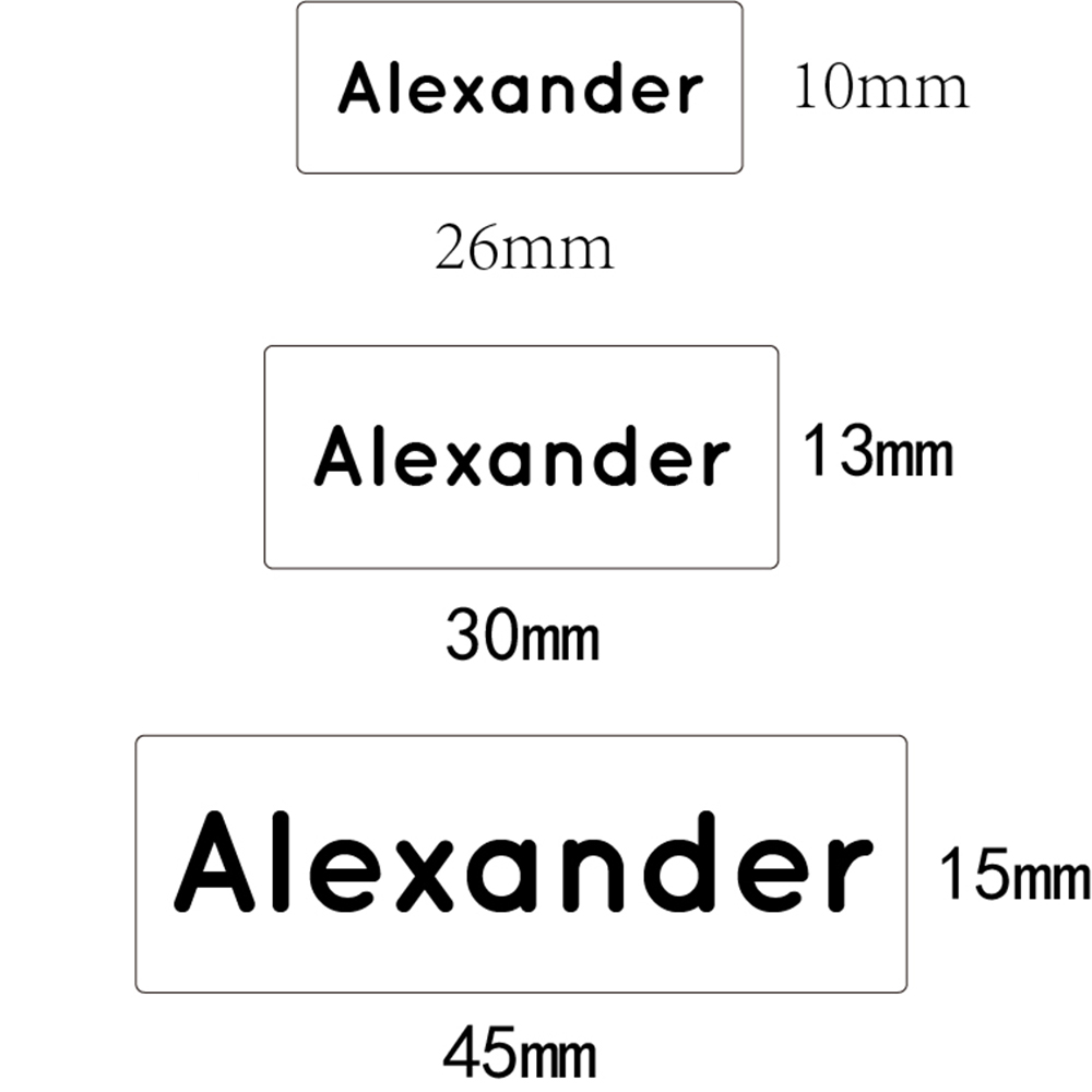 50pcs 45x15mm Personalized Cus - Personalised Candle Label recension och pris
