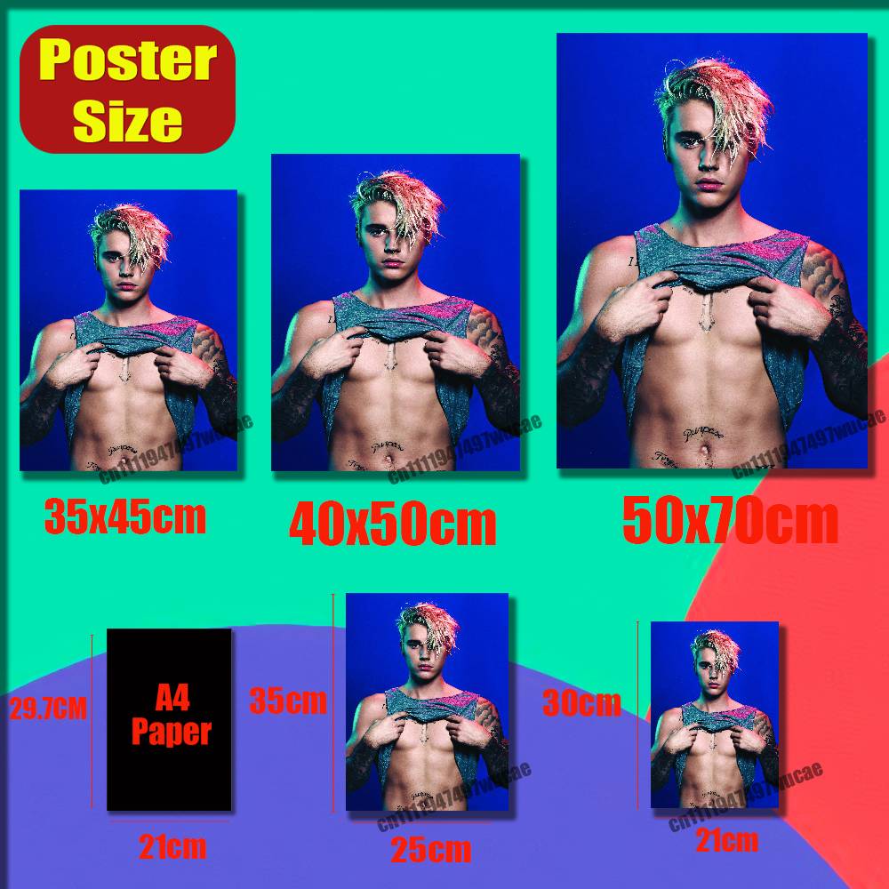 For J-Justin Singer B-Bieber P - Custom Map Poster recension och pris