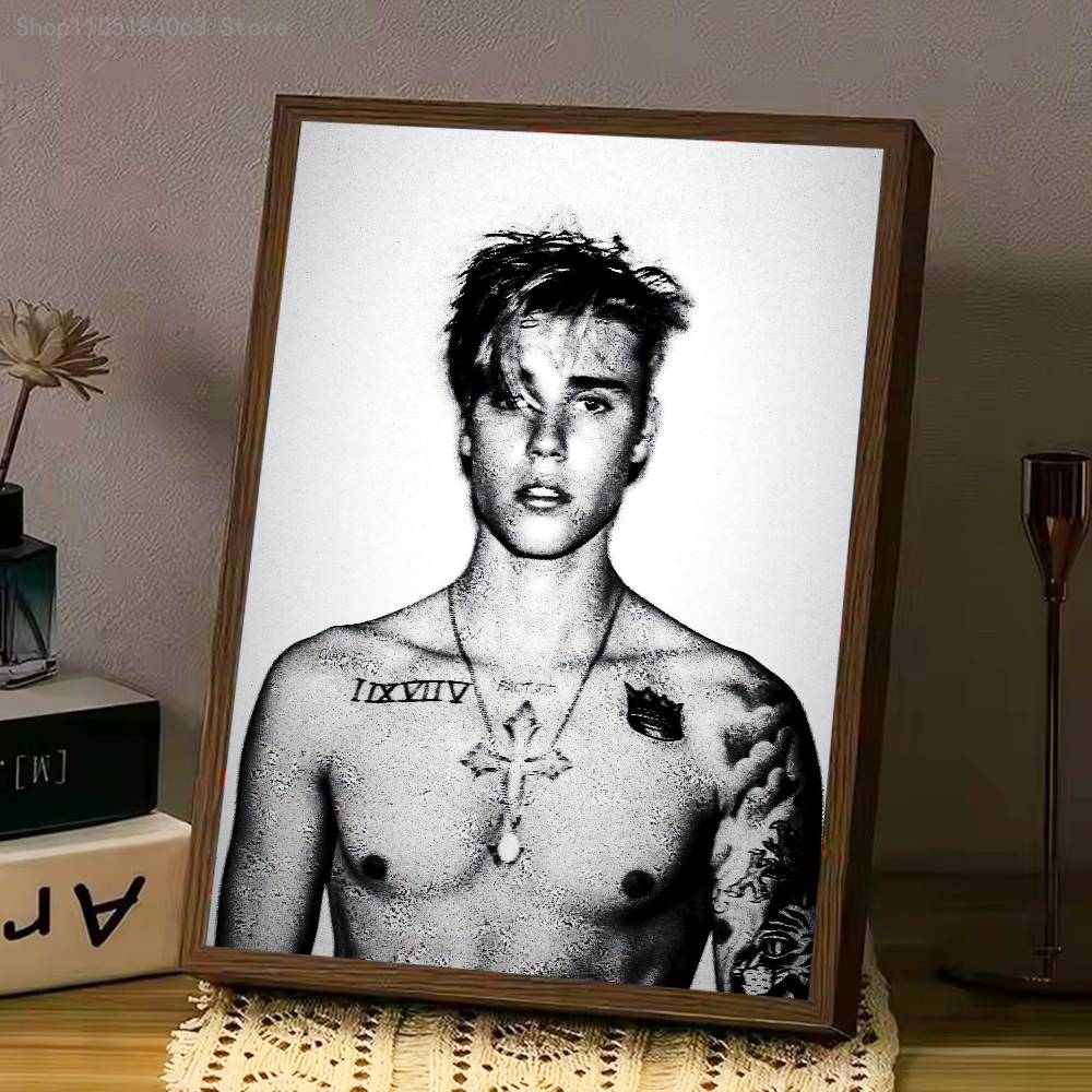 For J-Justin Singer B-Bieber P - Custom Map Poster recension och pris