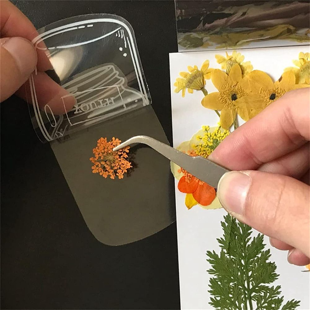 30Pcs Handmade DIY Transparent - Dried Flower Bookmark recension och pris