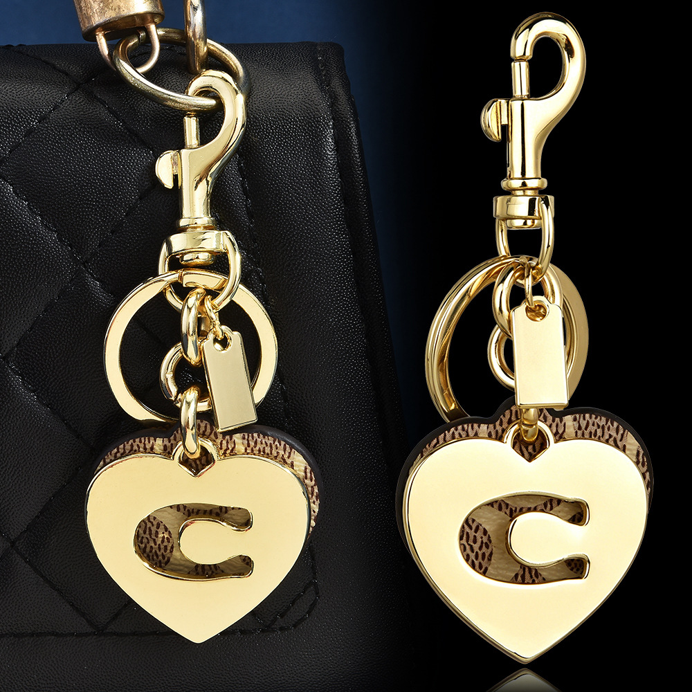 Monogram Heart Flower Bag Char - Monogram Keychain Leather recension och pris