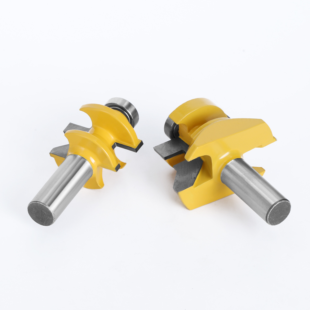 LAVIE 2pcs 12mm 1/2 Shank 120  - Engraved Wood Frame recension och pris